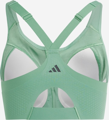 Bustier Soutien-gorge de sport 'Impact Luxe' ADIDAS PERFORMANCE en vert