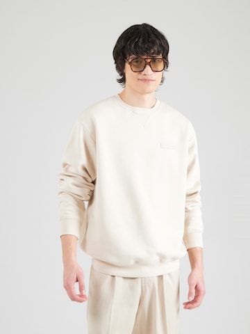 ABOUT YOU Sweatshirt 'Xaver' in Beige: Vorderseite