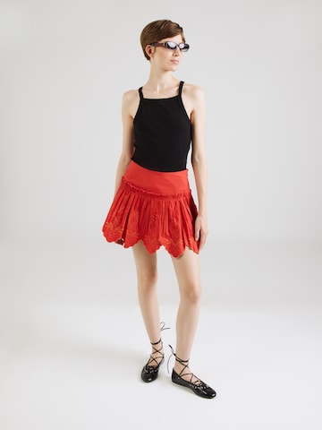 TOPSHOP Szoknyák - piros
