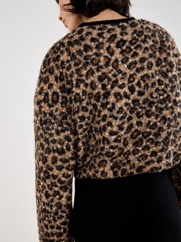Pull-over ' ' Apricot en marron