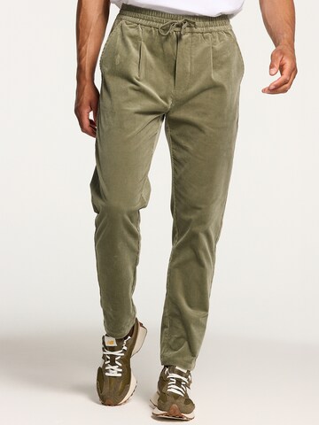 Regular Pantalon Shiwi en vert : devant