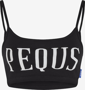 juoda Pequs Liemenėlė: priekis