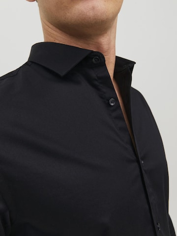 Jack & Jones Premium Cупер слим Рубашка 'Parma' в Черный