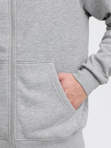 !Solid - Sudadera con cremallera 'SD LENZ' en gris