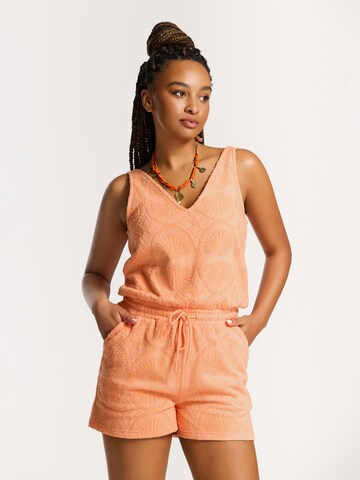 Shiwi Jumpsuit 'Fiji' in Orange: front