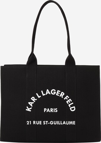 Karl LagerfeldShopper torba - crna boja: prednji dio
