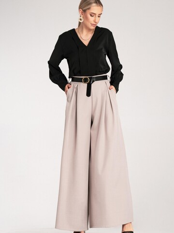 Loosefit Pantaloni 'M1134' di Figl in beige