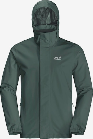 JACK WOLFSKIN Outdoorjacke in Grün: Vorderseite