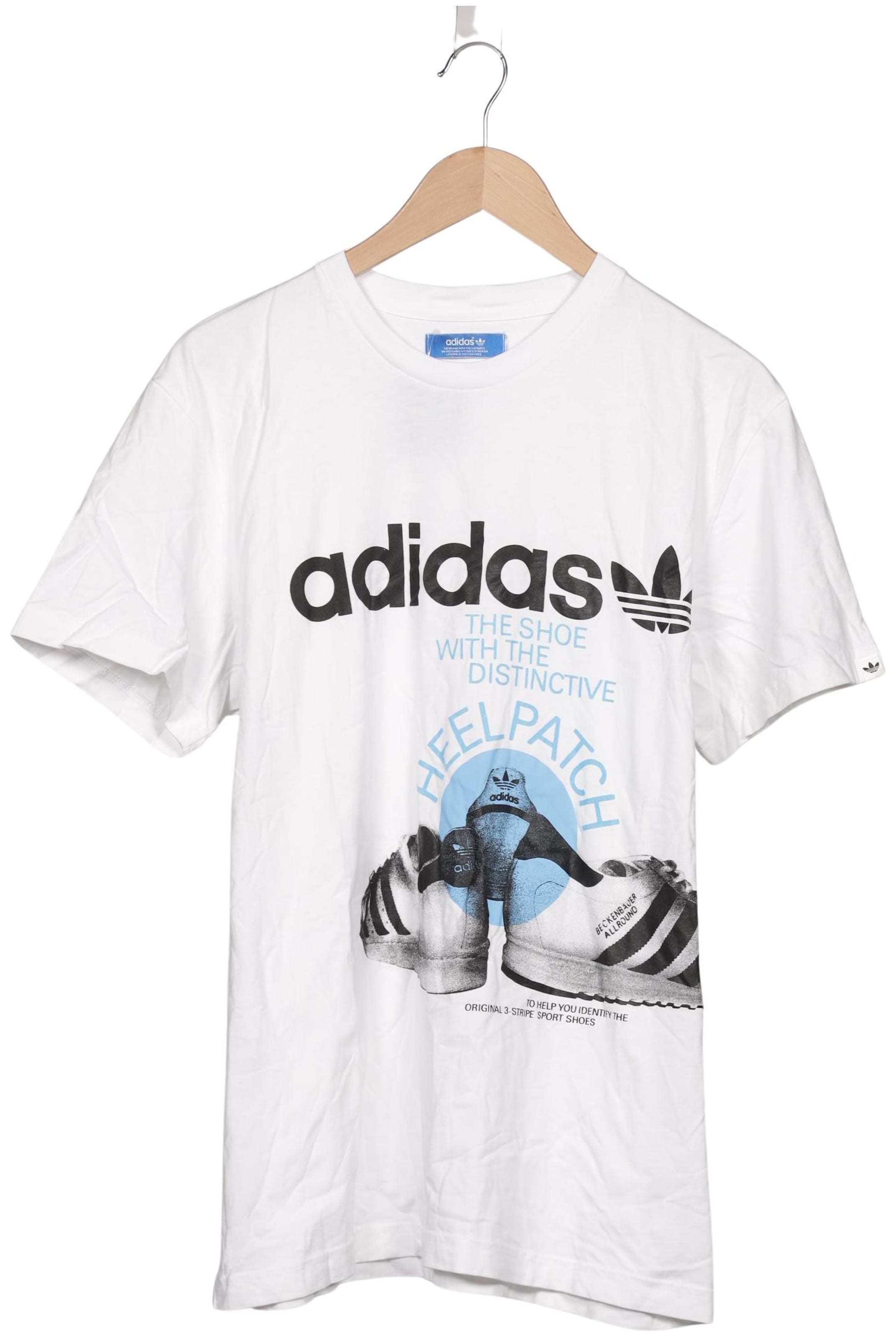 ADIDAS ORIGINALS Shirt in XL in White: front