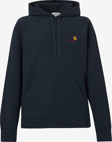 Carhartt WIP Sweatshirt 'American Script' in Blau: Vorderseite
