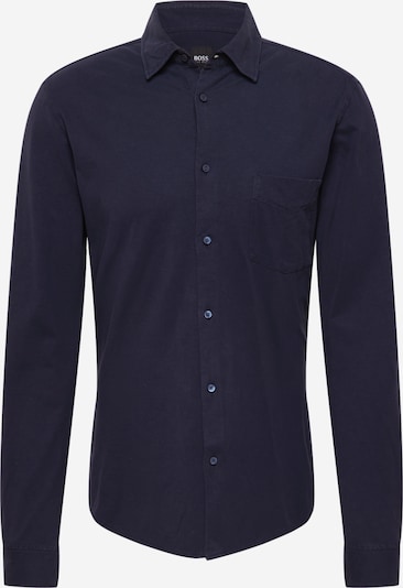 BOSS Casual Overhemd 'Mysoft' in de kleur Donkerblauw, Productweergave