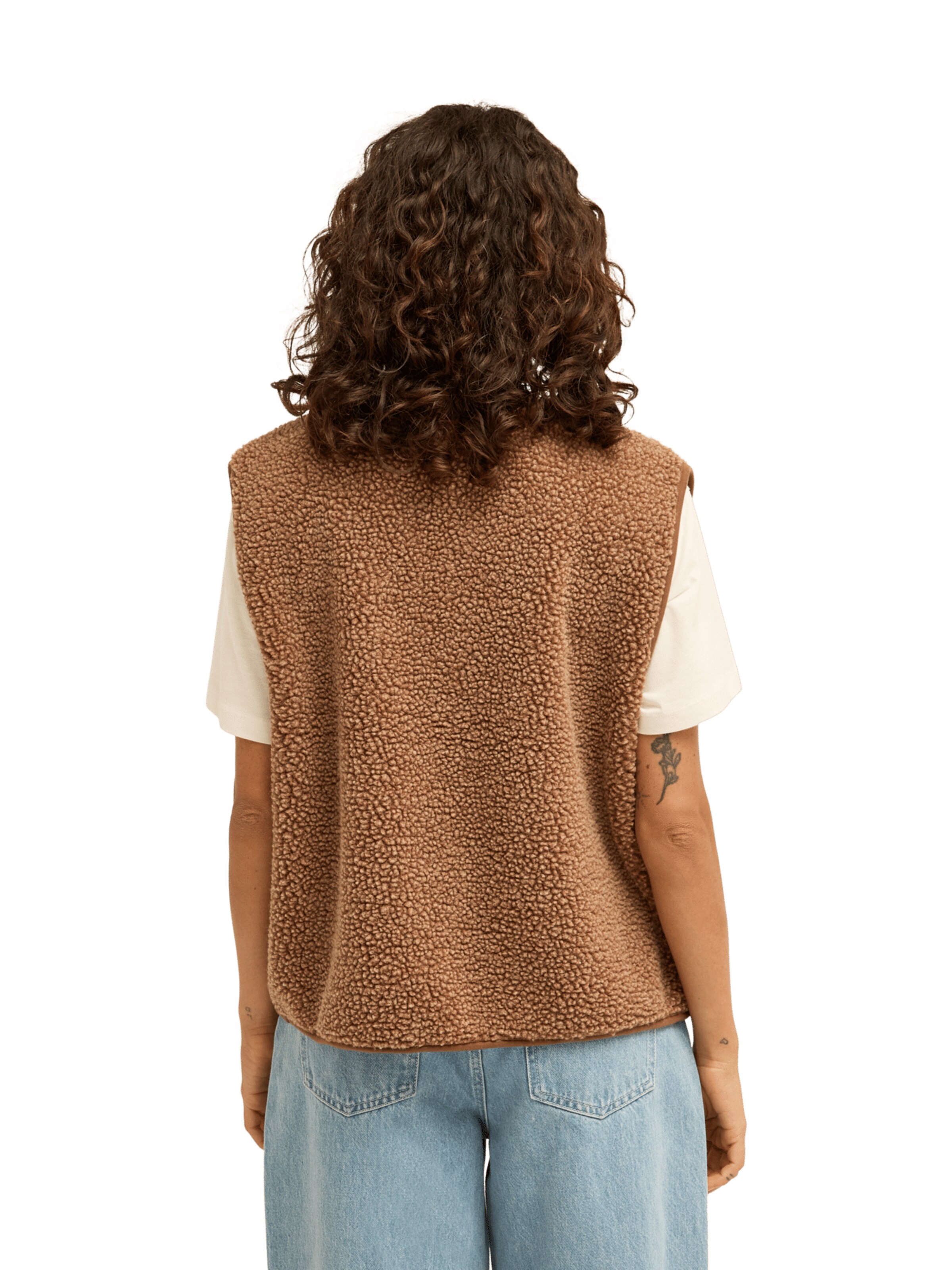 BILLABONG Vest 'Be Happy' in Brown