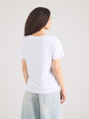 T-shirt 'Monday Cheetah' EINSTEIN & NEWTON en blanc