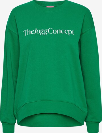 Sweat-shirt 'SAFINE' The Jogg Concept en vert : devant