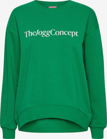 The Jogg Concept Sweatshirt 'SAFINE' in Groen: voorkant