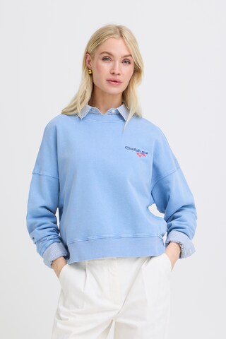 b.young Sweatshirt 'BYRASMA CHERISH' in Blue: front