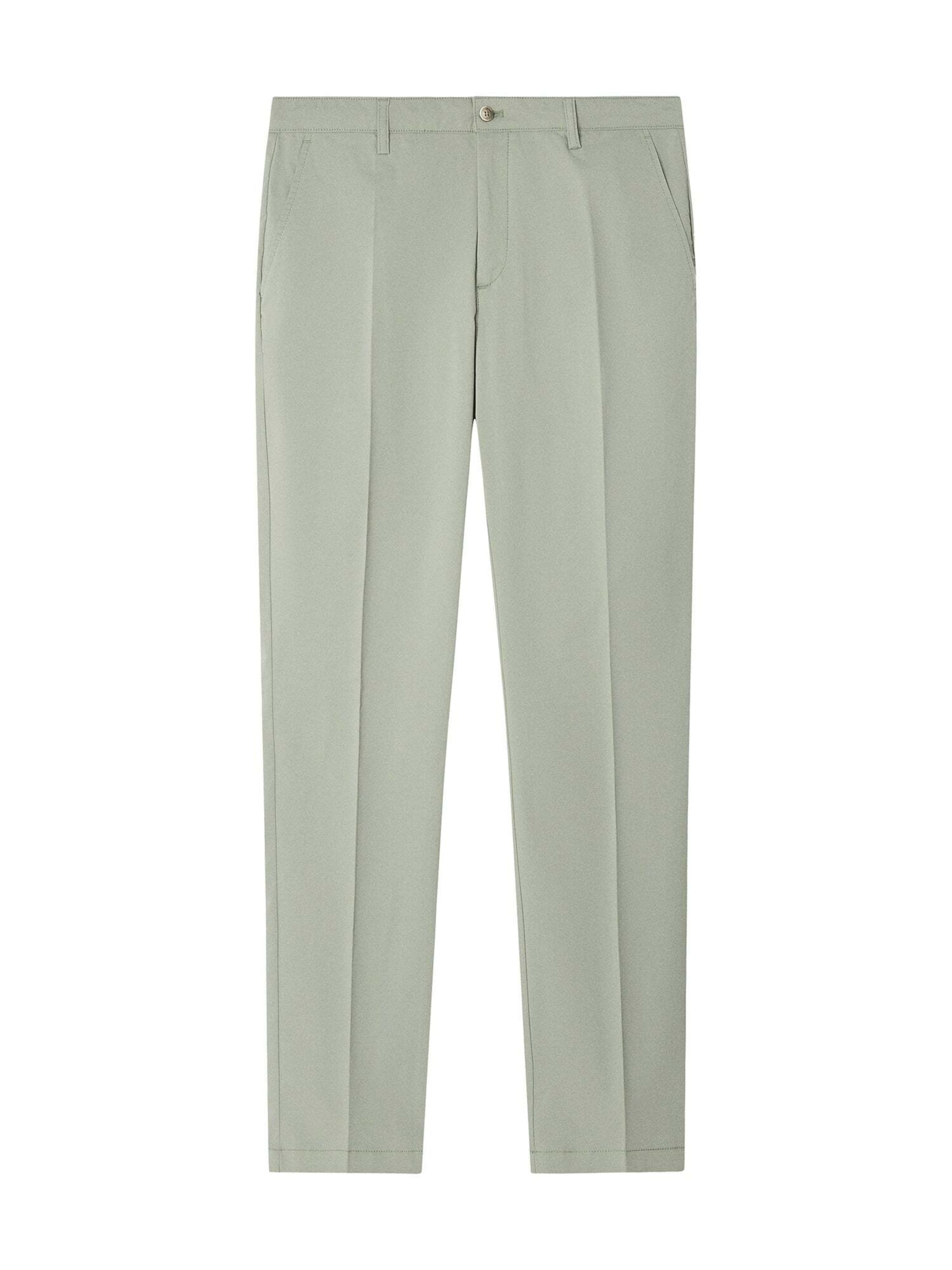 Loosefit Pantalon chino Hackett London en vert : devant