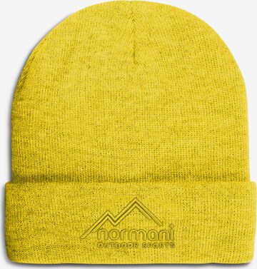 normani Beanie ' Calgary ' in Yellow: front