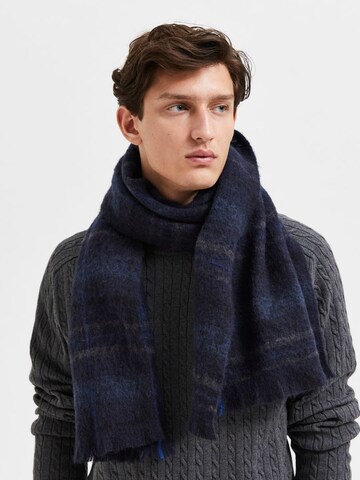 SELECTED HOMME Sjaal in Blauw: voorkant