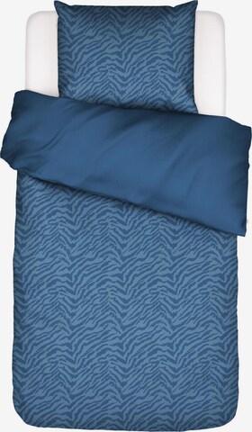 ESSENZA Duvet Cover in Blue: front