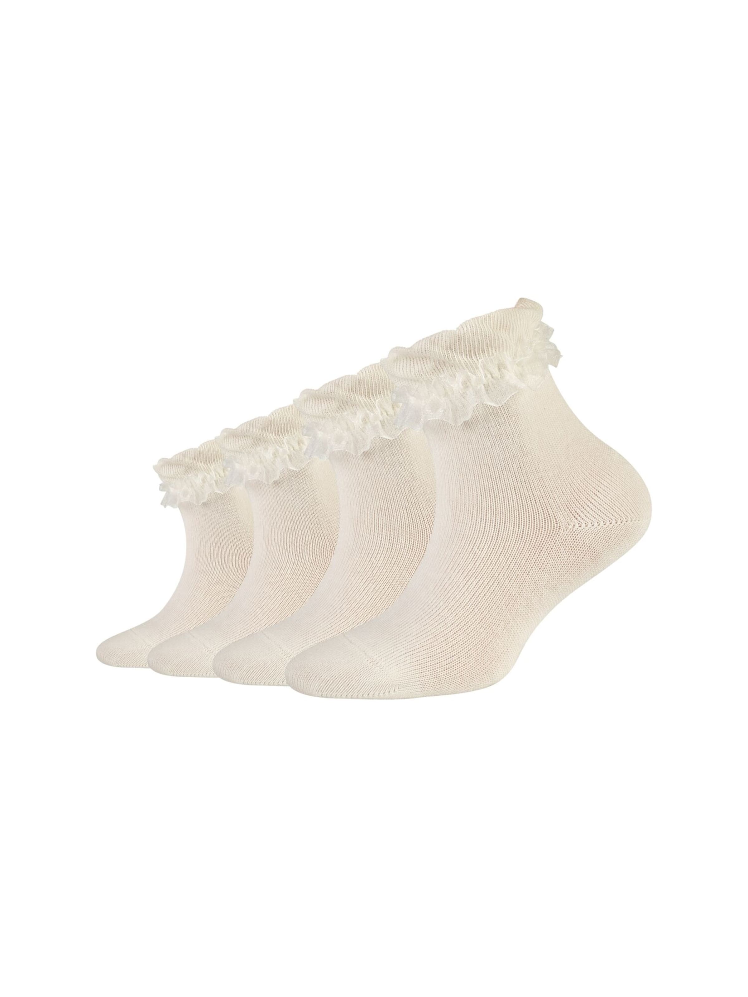 camano Socken in Weiß: Vorderseite