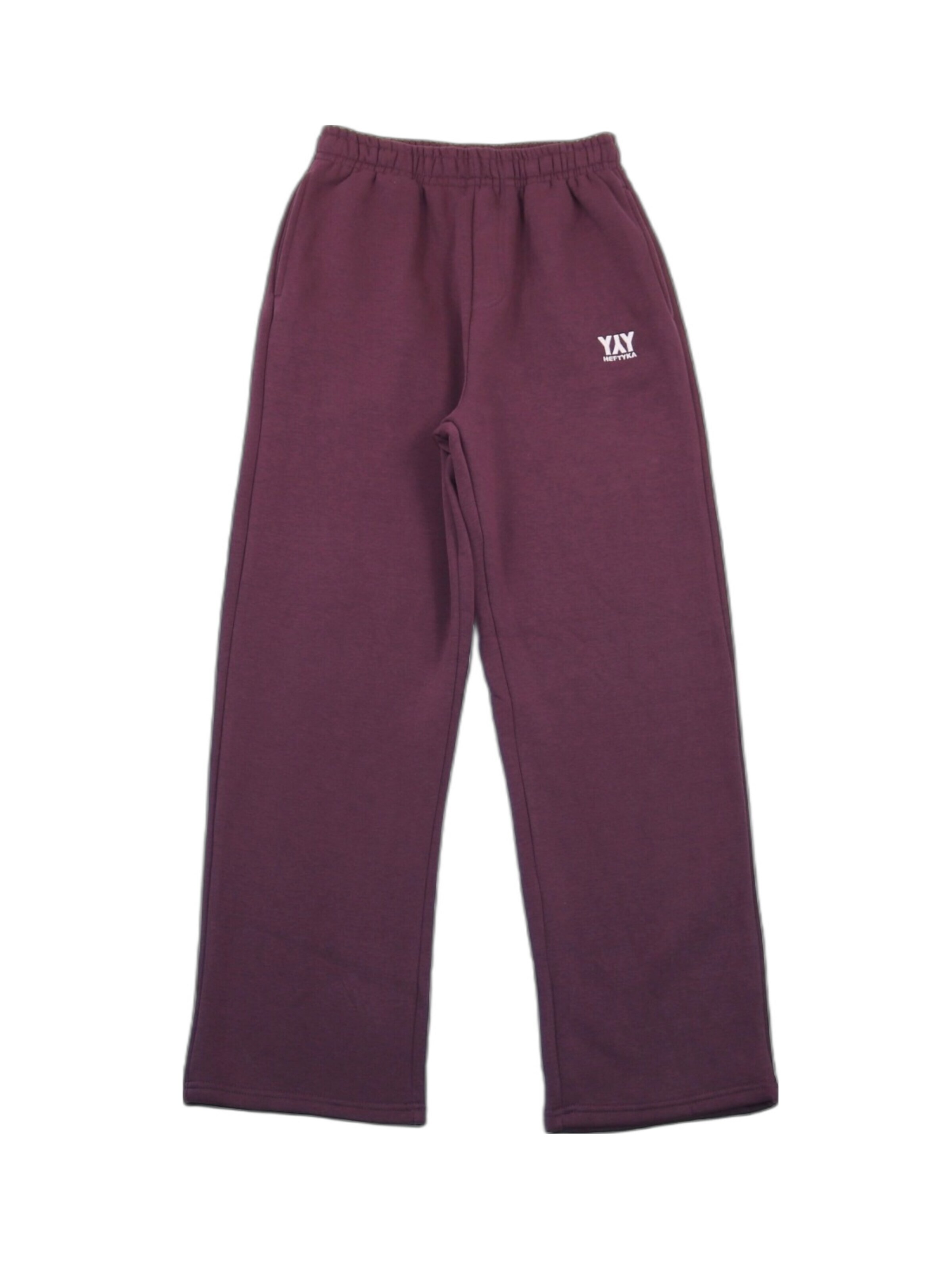 HEFTYKA Workout Pants 'OPEN LEG JOGGER' in XS/Regular in Purple, Item view