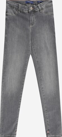 SCOTCH & SODA Skinny Jeans 'Milou' in Grijs: voorkant