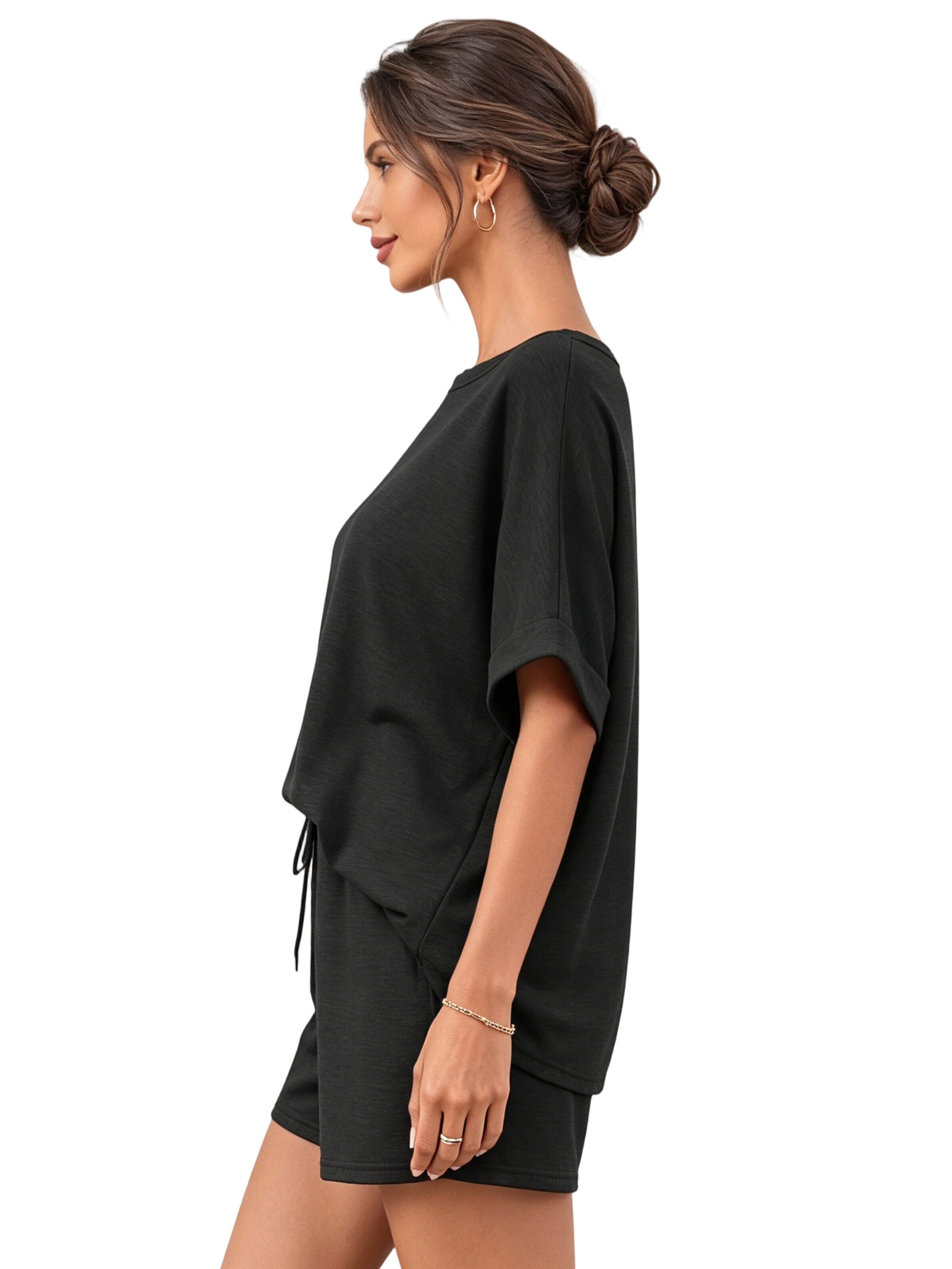 Yesfashion Leisure suit in Black