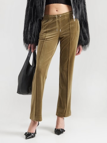 Juicy Couture - regular Pantalón 'TINA' en verde: frente