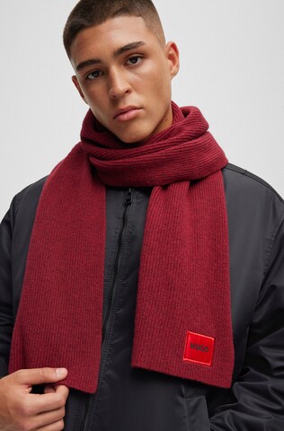 HUGO Scarf 'Zaff 6' in Red