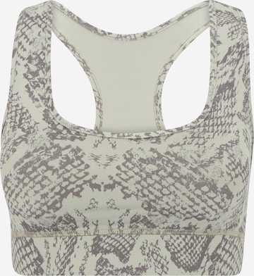 Hey Honey Bustier Sport-BH in Beige: predná strana