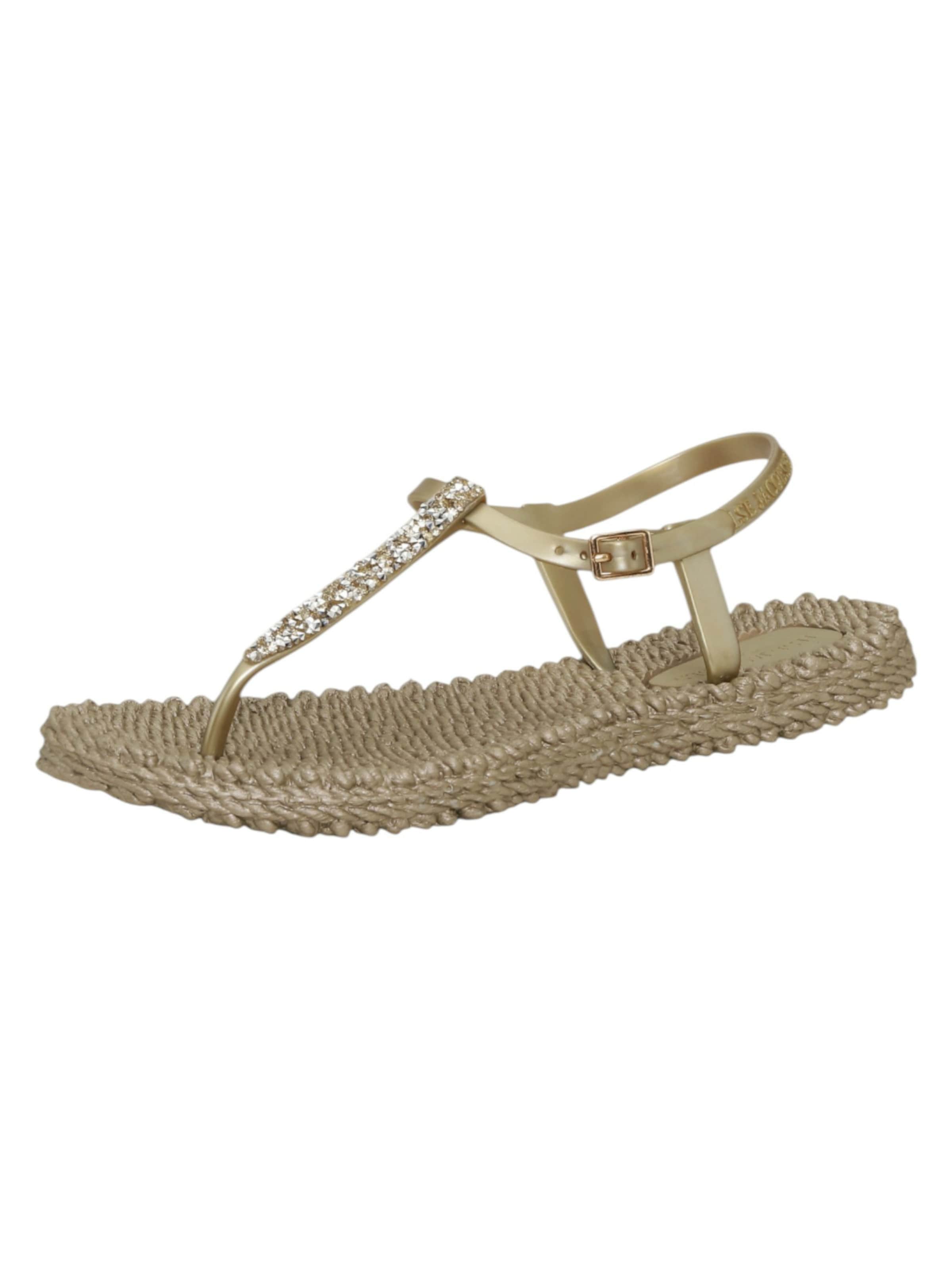 ILSE JACOBSEN Teenslipper in Beige