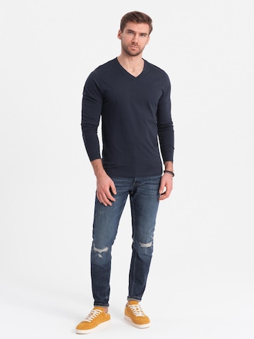 Ombre Shirt in Blue