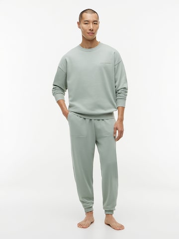 TOMMY HILFIGER Sweatshirt 'Essential' in Groen