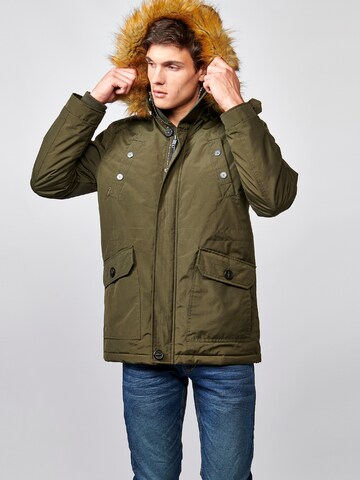 KOROSHI Winter jacket in Green