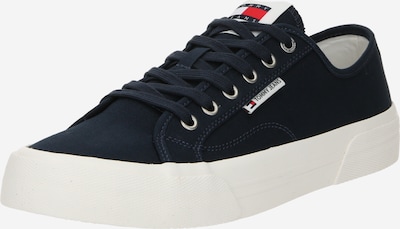 Tommy Jeans Baskets basses en bleu marine / rouge / blanc, Vue avec produit