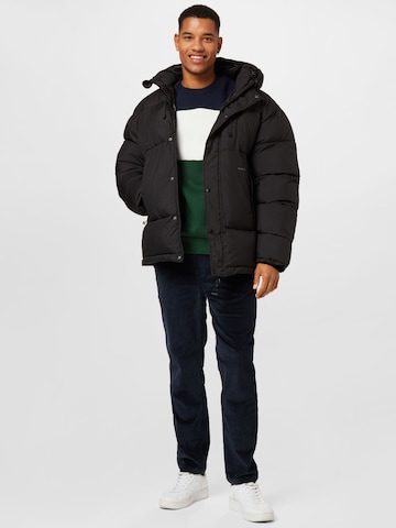 Soulland Winter Jacket 'Ian' in Black