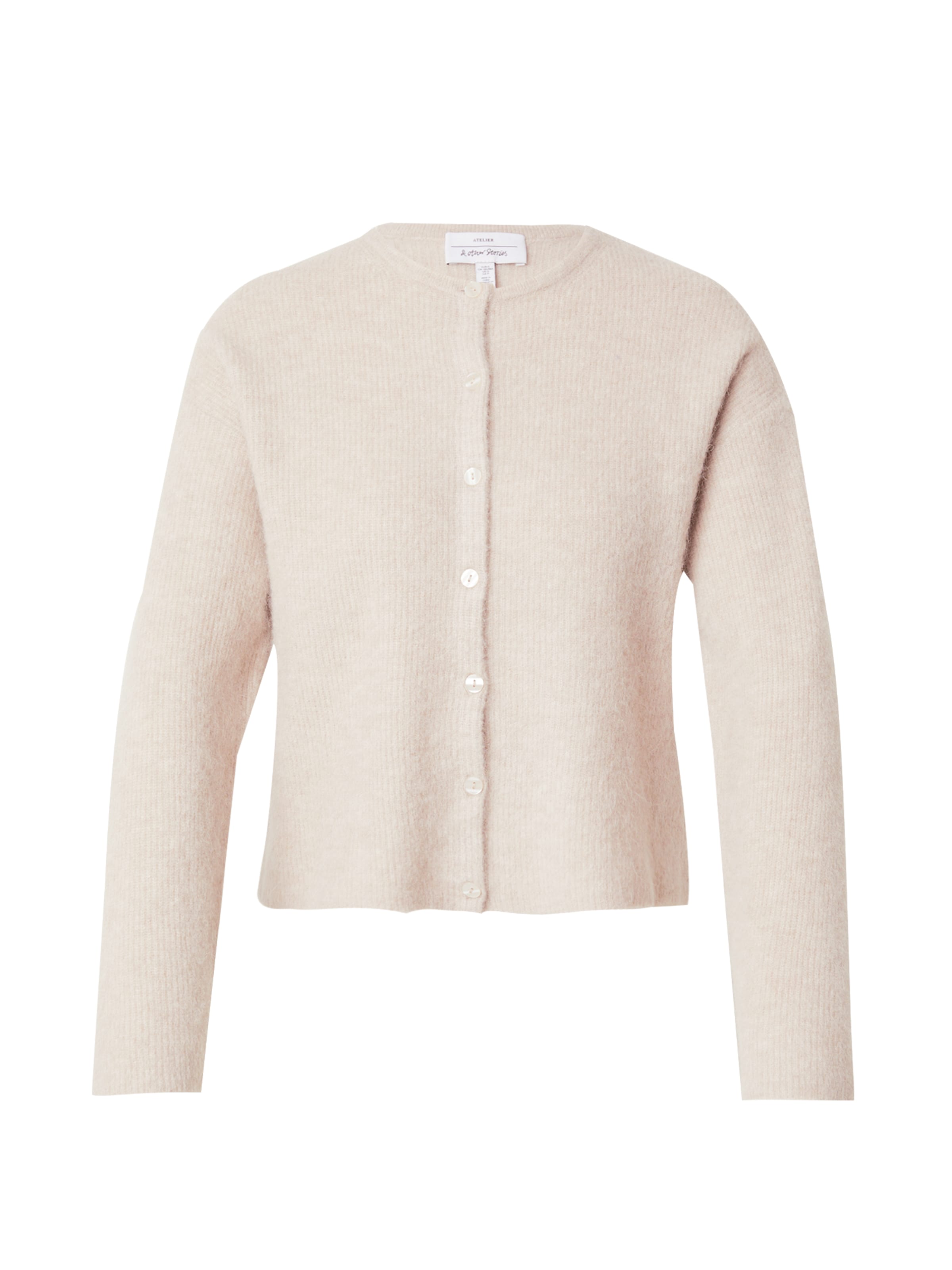 bēšs & Other Stories Adīta jaka: no priekšpuses