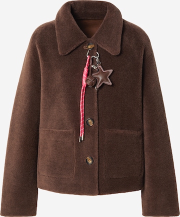 OAKWOOD Jacke 'VESTE' in Braun: Vorderseite