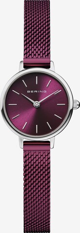 BERING Analog Watch in Purple: front
