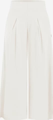 Pantalon 'Vanea' Smilodox en blanc : devant