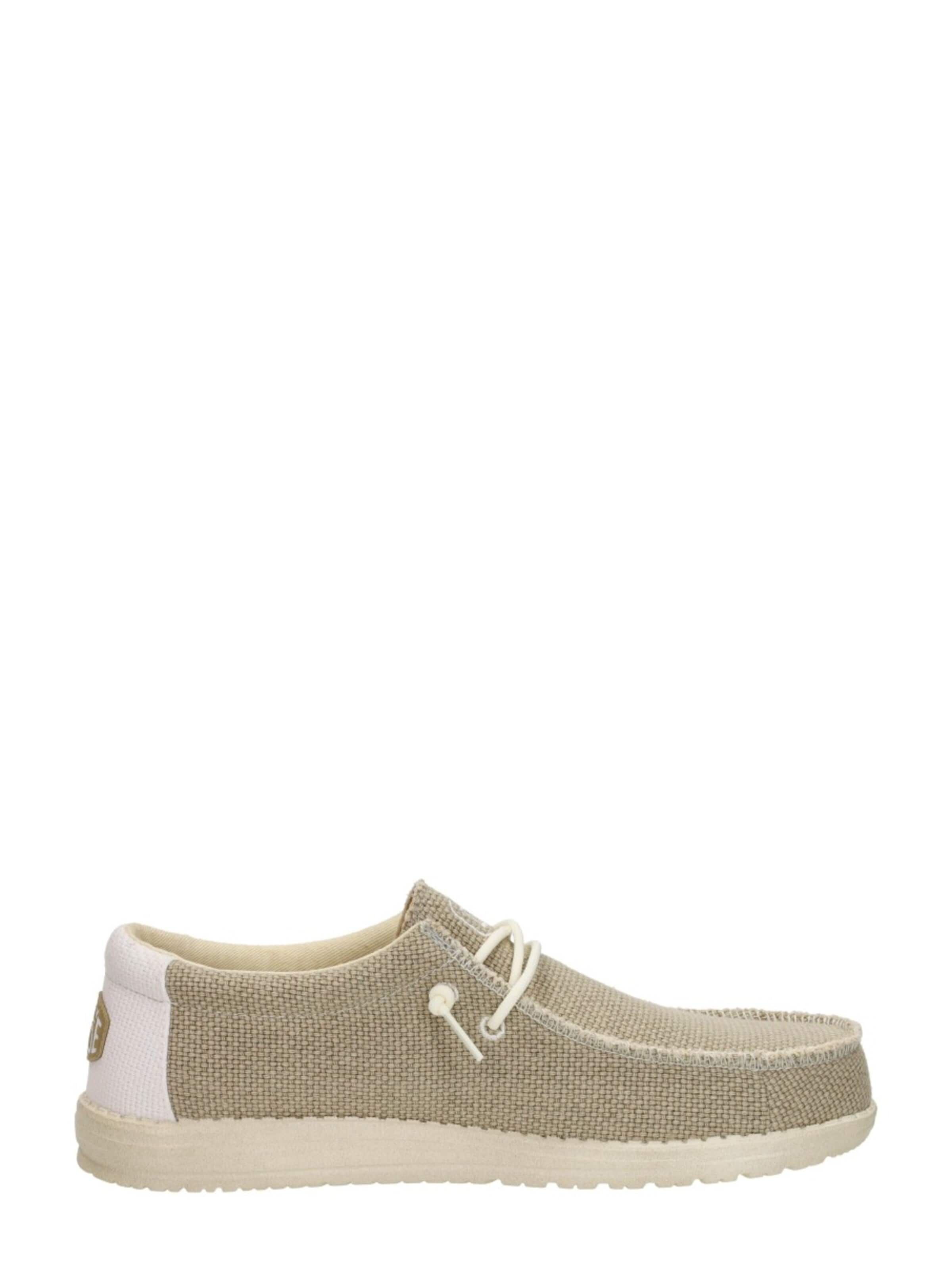 HEY DUDE Classic Flats 'Wally Braided' in Beige