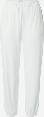 GAP Tapered Broek in Wit: voorkant