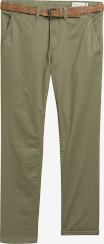 TOM TAILOR DENIM - Pantalón chino en verde: frente