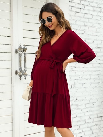 Yesfashion Dress in Red