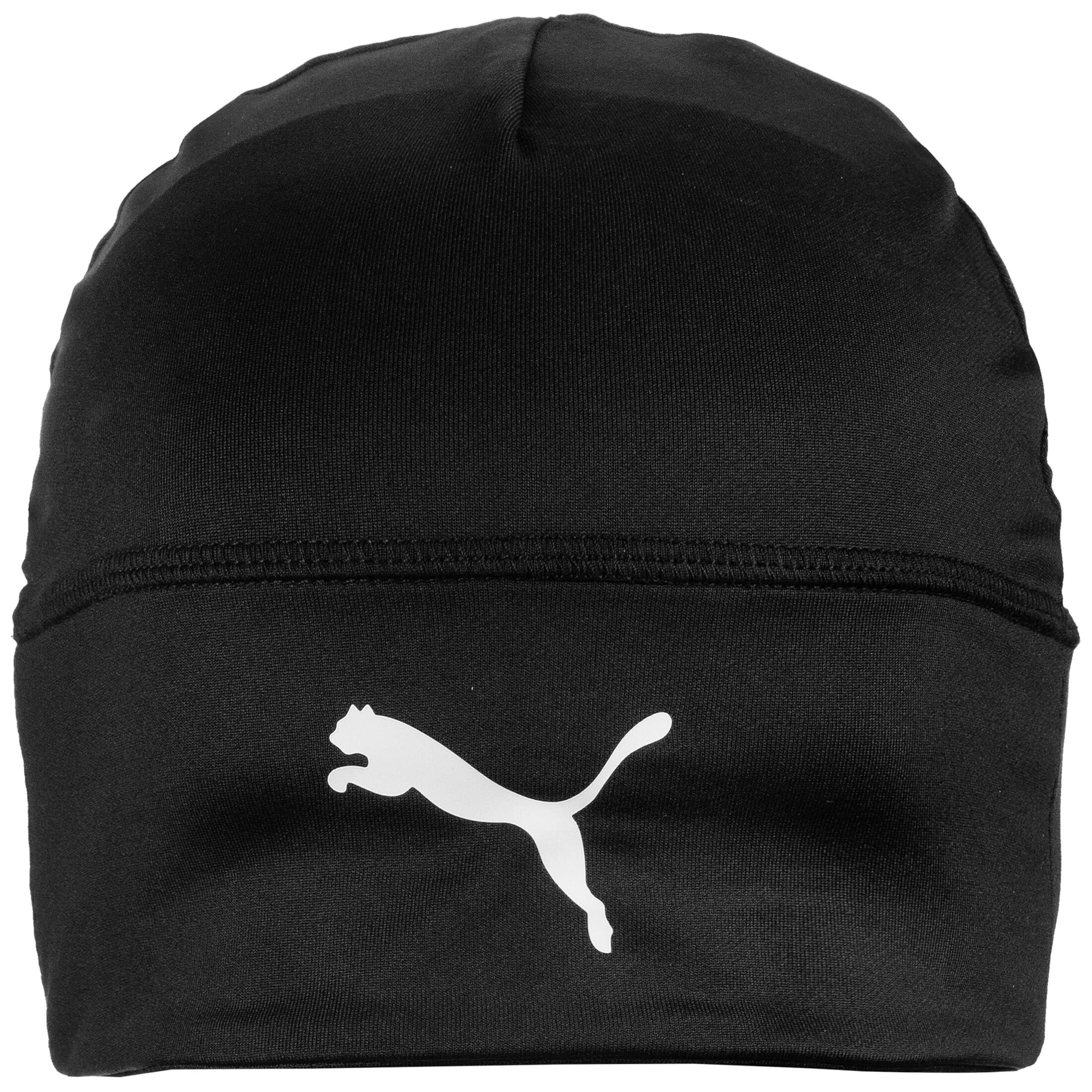 PUMA Athletic Hat 'Liga' in Black: front