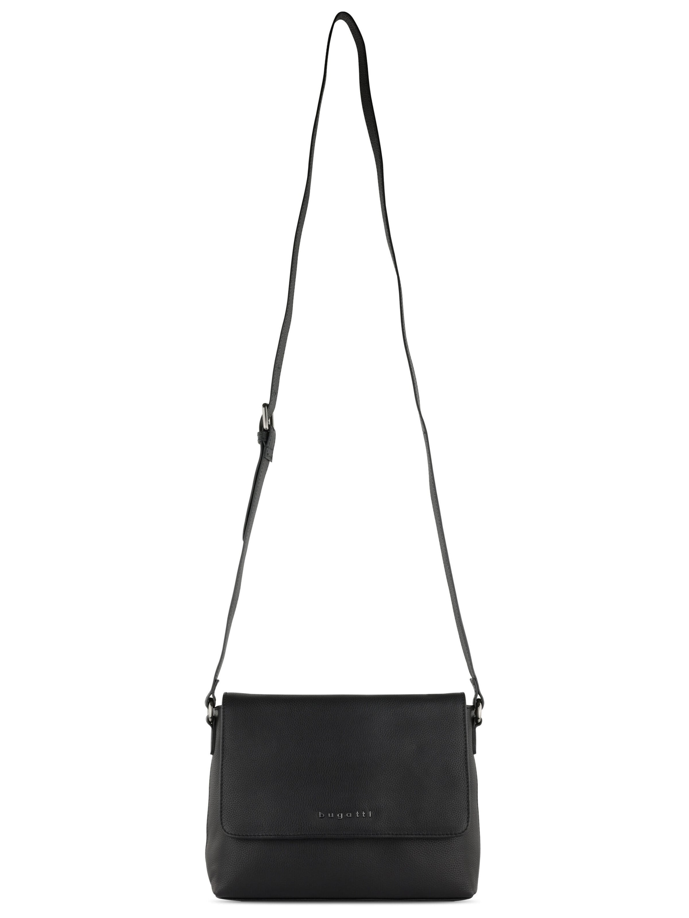 bugatti Schultertasche 'Bella' in Schwarz