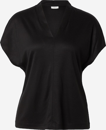s.Oliver BLACK LABEL Блуза в черно: отпред