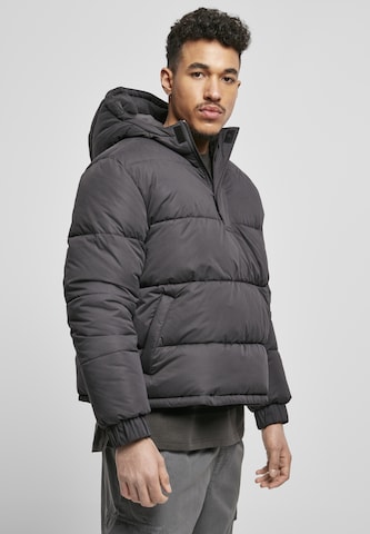 Urban Classics Between-season jacket in Black: front