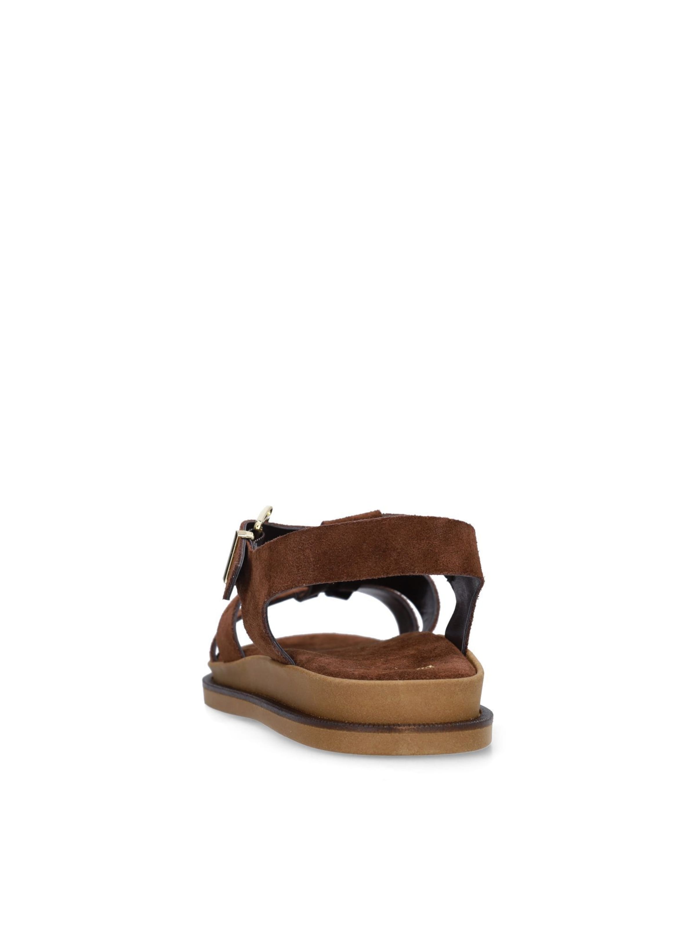 Sandales à lanières MANFIELD en marron